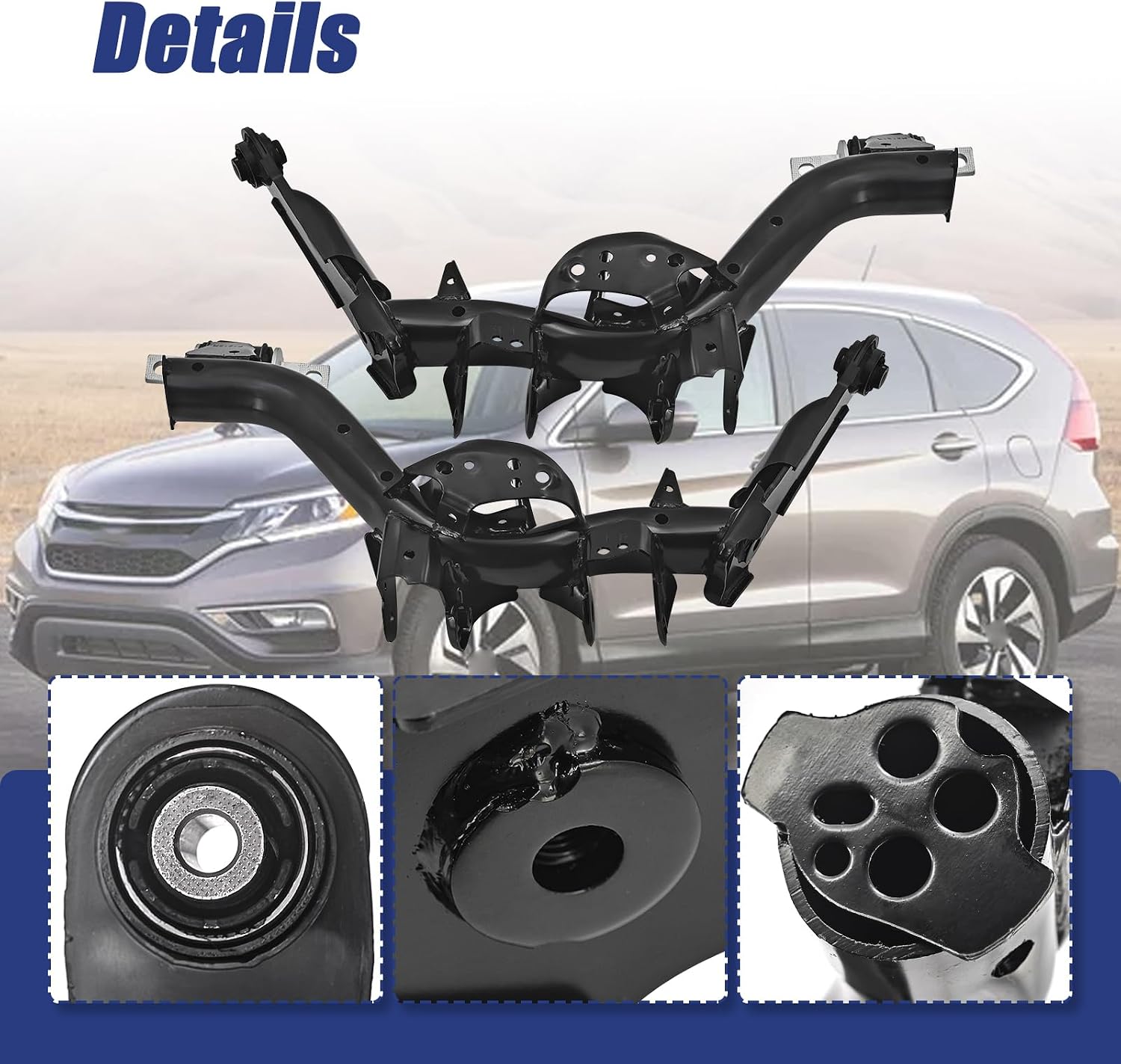 AUCT 21159 - $327 Rear Trailing Arms Fit for Honda CR-V 2012-2014 52371-T0G-A02 52370-T0G-A02 - Image 4