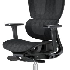 AUCT 20987 - $350 PatioMage Ergonomic Office Chair with Footrest, Big and Tall Desk Chair with Adjustab