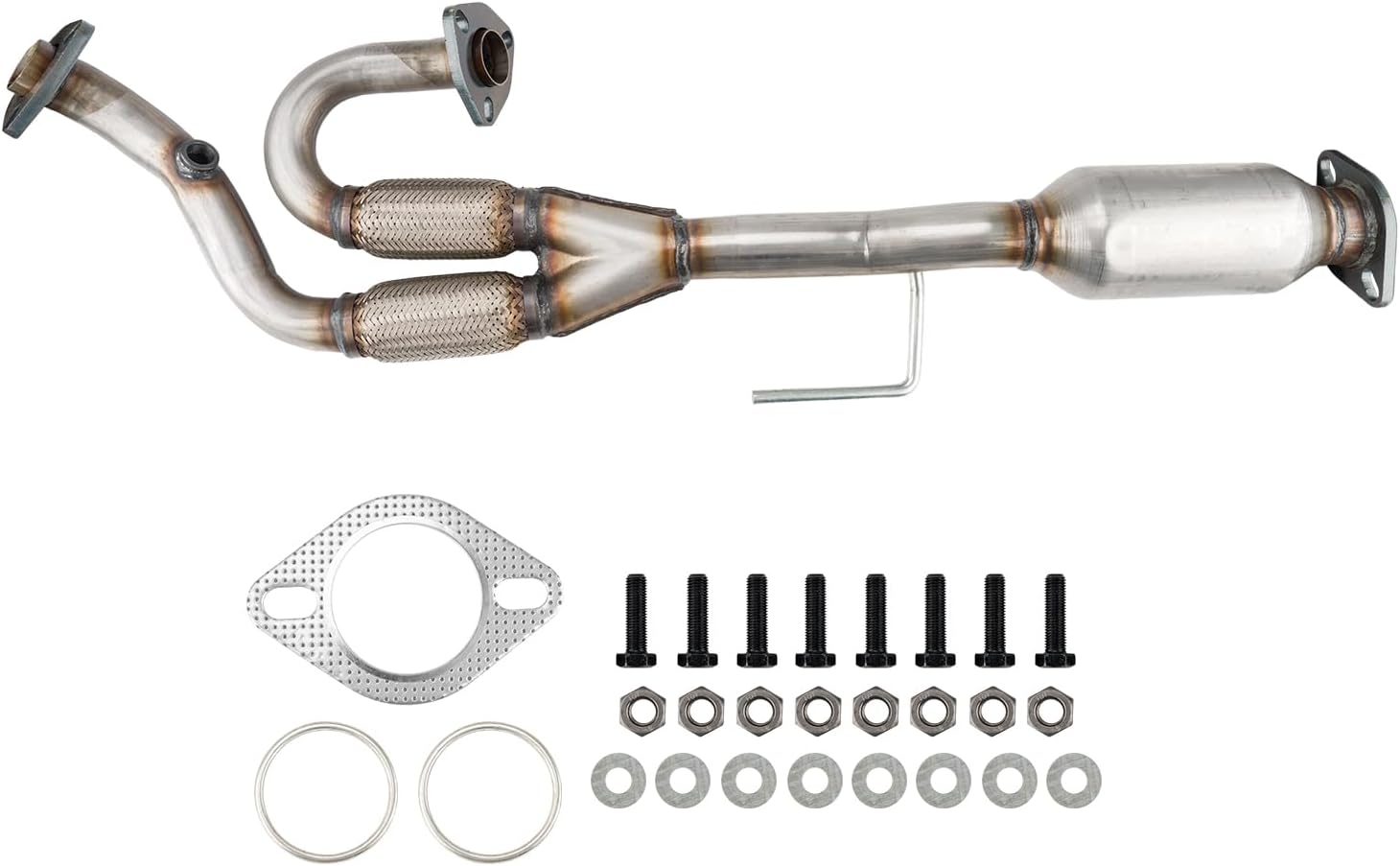 AUCT 22448 - $103 KAC 54686 1pcs High Flow Catalytic Converter Kit Replacement for 2004-2008 Maxima 3.5