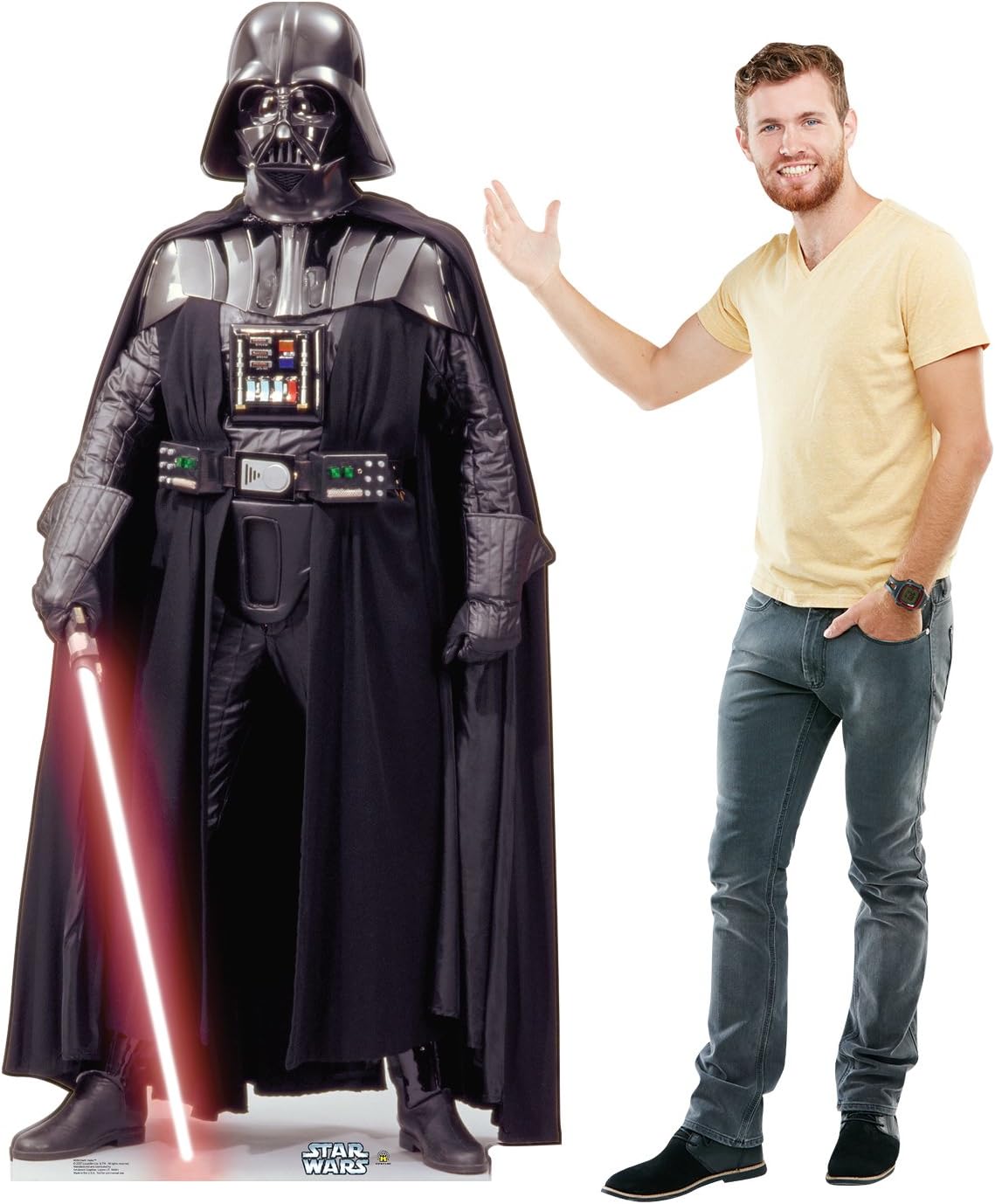 AUCT 20946 - Cardboard People Darth Vader Life Size Cardboard Cutout Standup - Star Wars Classics (IV - - Image 3
