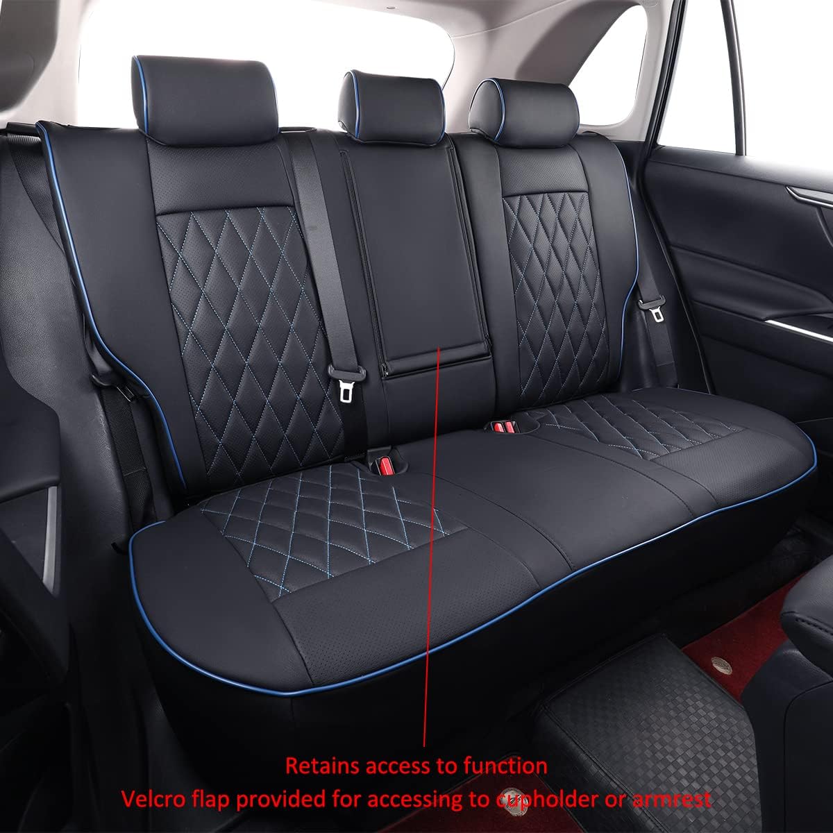 AUCT 21039 - $250 EKR Rav4 Seat Covers Custom Fit for Toyota Rav4(Gasoline) 2019 2020 2021 2022 2023 20 - Image 4