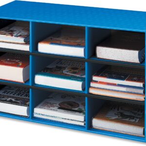 AUCT 20936 - $141 Bankers Box 9-Compartment Cubby Organizer, 16" x 28 1/4" x 13"