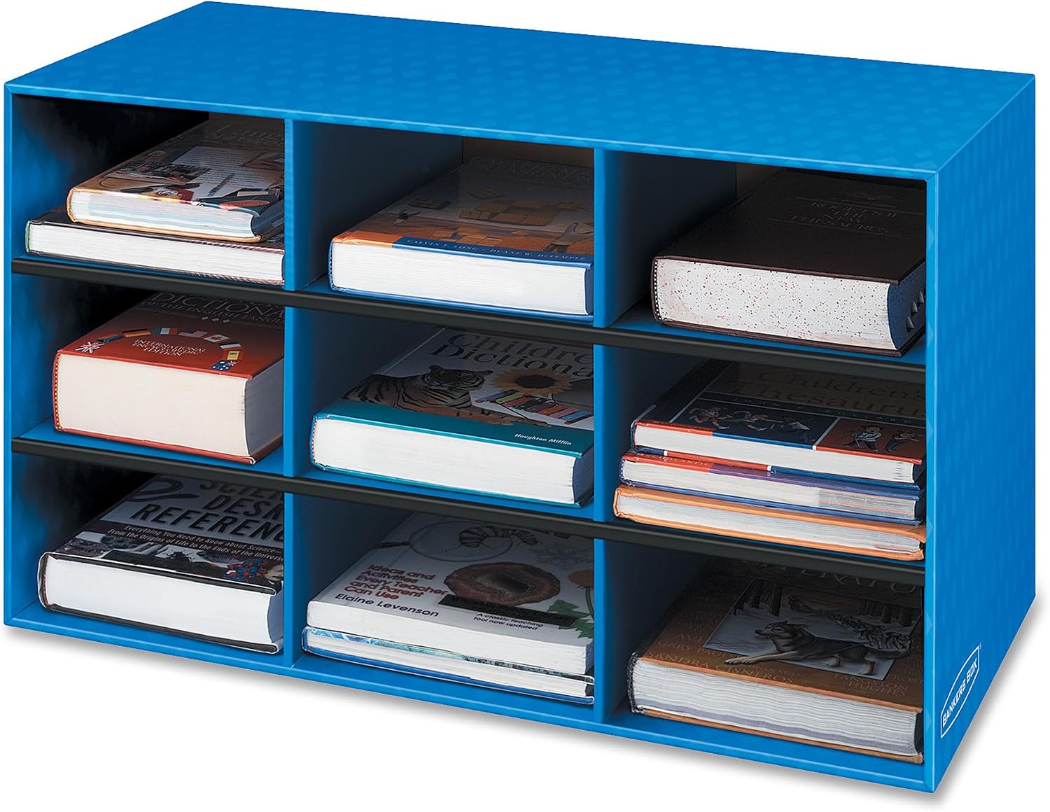 AUCT 20936 - $141 Bankers Box 9-Compartment Cubby Organizer, 16" x 28 1/4" x 13"