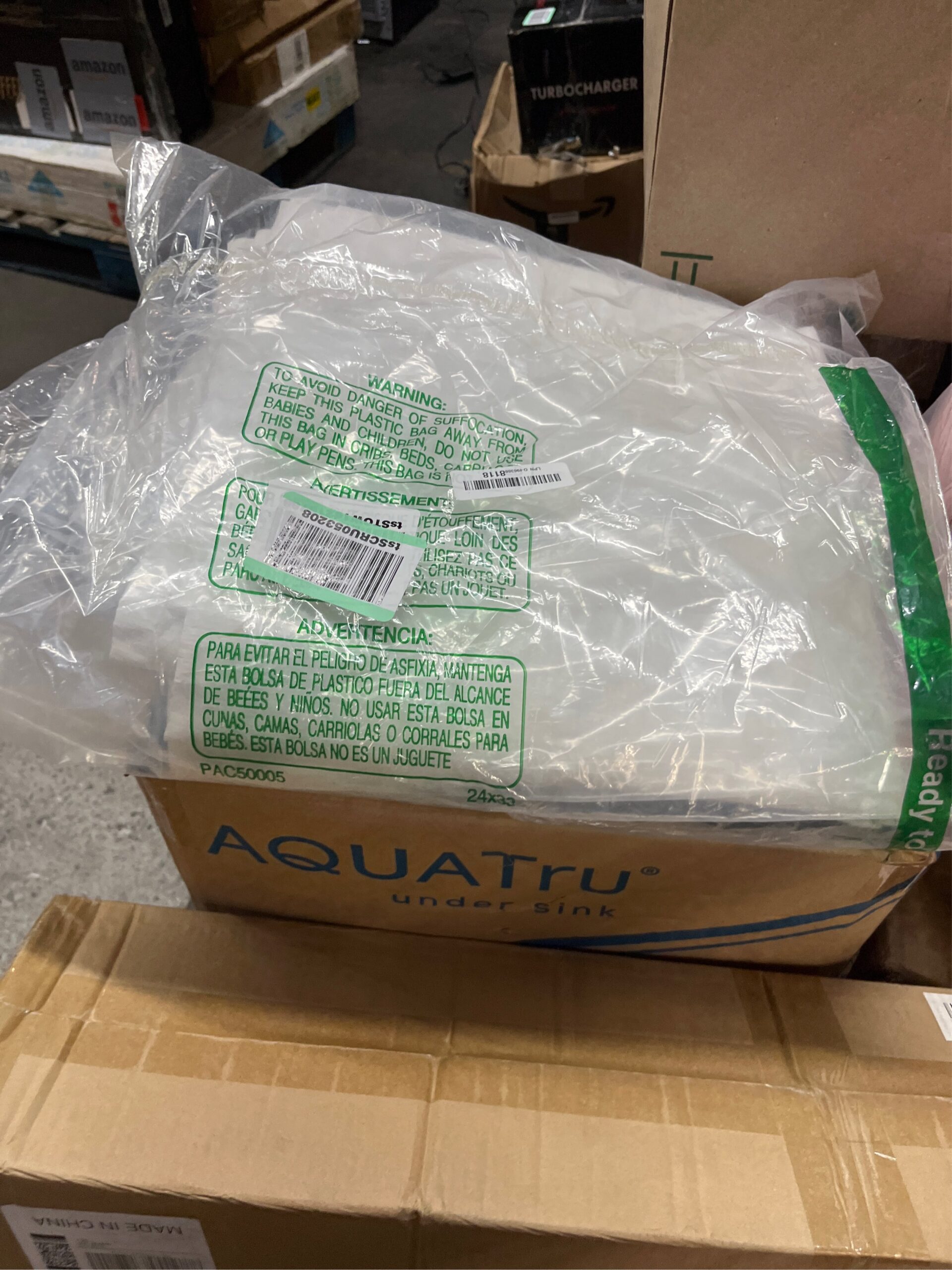 AUCT 20841 - 12x20 Feet 12mil Waterproof Tarp Heavy Duty UV Resistant White - Image 5
