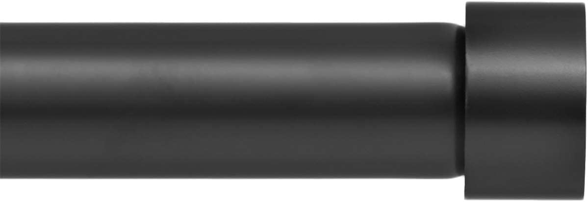 AUCT 21827 - Ivilon Curtain Rod for Windows 72 to 144 Inch 1 Inch Telescoping Drapery Rod, 3 Long Sec