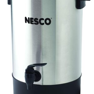 AUCT 20862 - $59 Nesco CU-25 Professional Coffee Urn, 25 Cups, Metallic