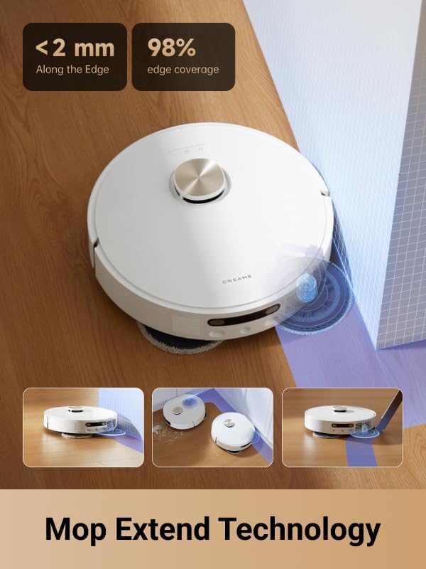 AUCT 21059 - $350 dreame L10s Pro Ultra Heat Robot Vacuum and Mop, 136 F (58 C) Mop Washing - Image 2