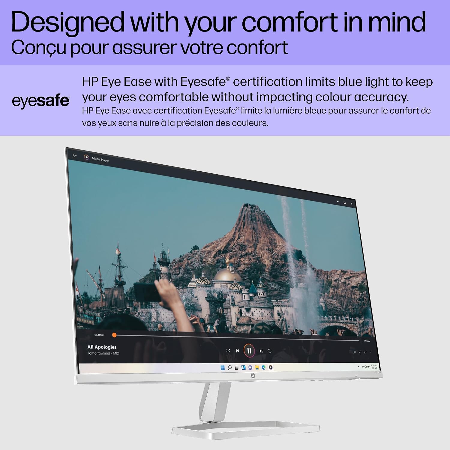 AUCT 21649 - $150 HP Series 5 27 inch FHD Monitor, Full HD Display (1920 x 1080), IPS Panel, 99% sRGB, - Image 4
