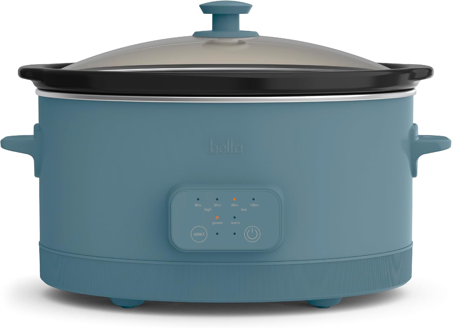 AUCT 23163 - bella SAVOR 6qt Programmable Non-Toxic Slow Cooker, Surf