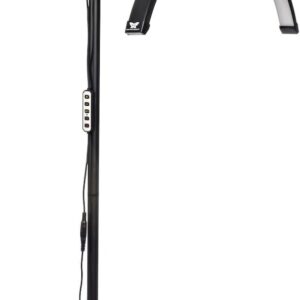 AUCT 22914 - $60 Existing Beauty LED Lash Light Half Moon Floor Lamp with Adjustable Brightness Pro