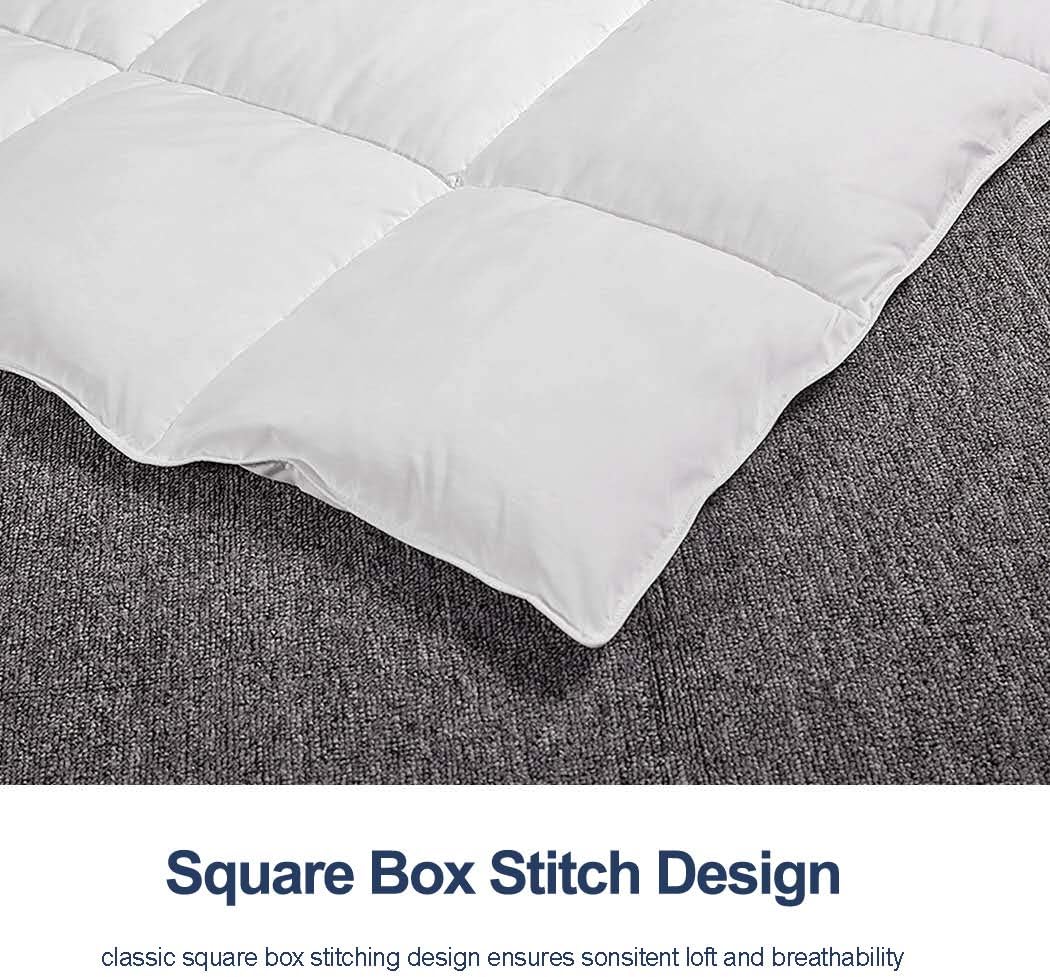 AUCT 22934 - ACCURATEX Duvet Insert King, 400GSM Down Alternative Comforter,104x90 - Image 2