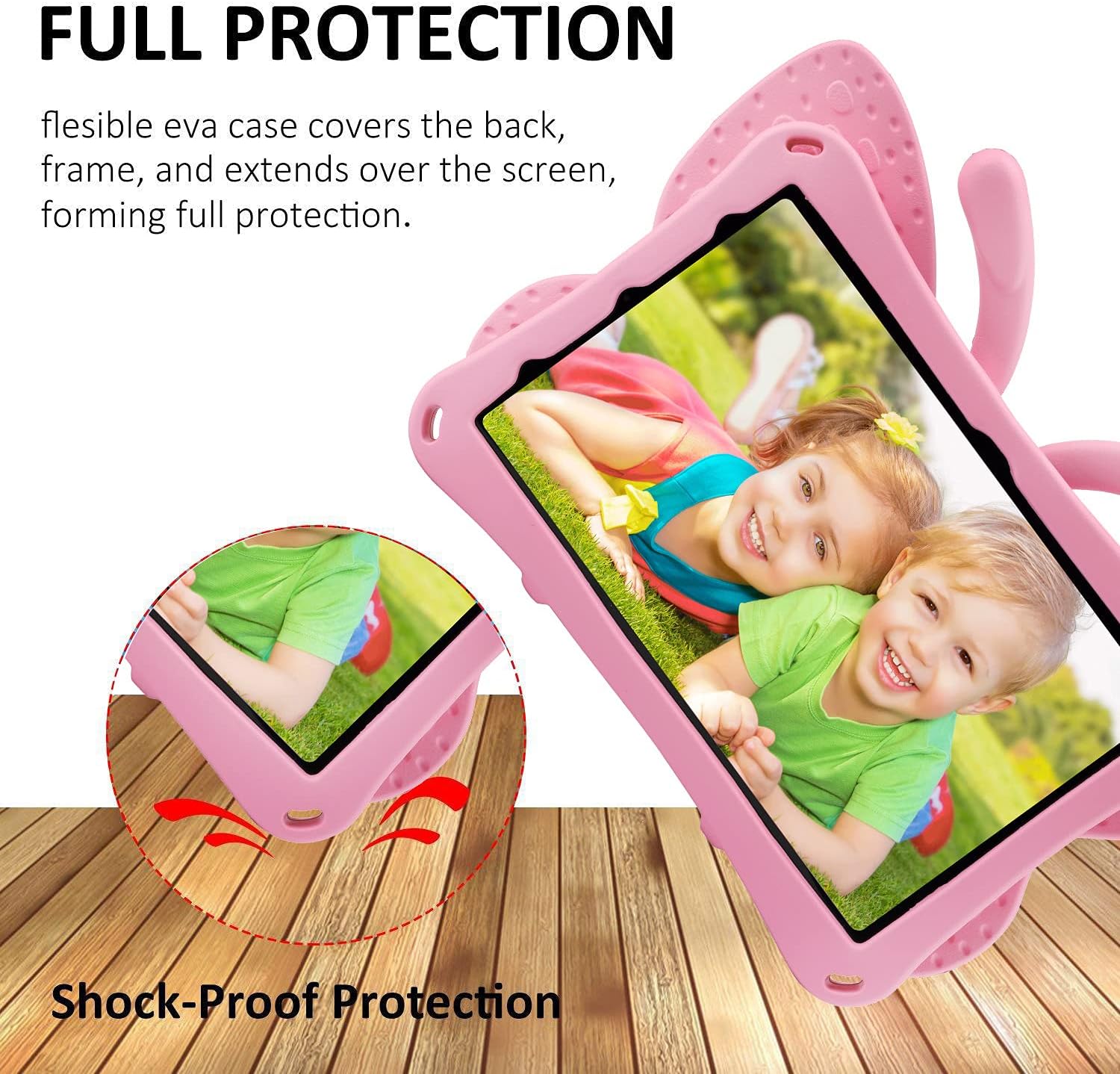 AUCT 22789 - Kindle Fire HD 10 Kids Pro Tablet Case Fire HD10 2021 2023 10.1 11th 13th Generation Butte - Image 4