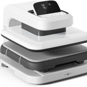 AUCT 22700 - $231 HTVRONT Auto Heat Press 2 - Adjustable Pressure Heat Press Machine 15X15