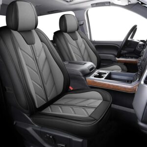 AUCT 24979 - $99 Pickup Seats Covers Compatible with Chevy Silverado 1500 GMC Sierra 2007-2013 & 2019-2