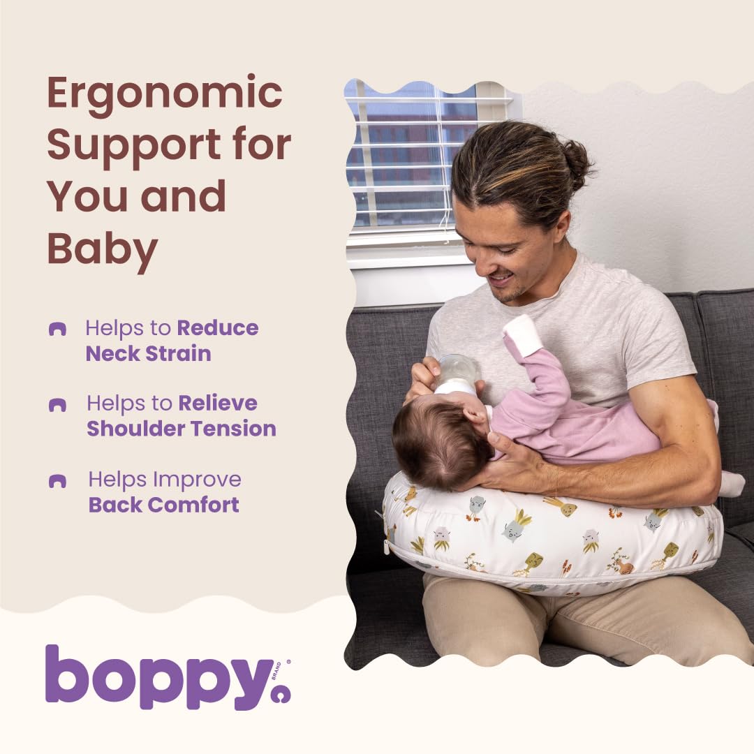 AUCT 24850 - Boppy Nursing Pillow, Safe Ergonomic Breastfeeding & Baby Feeding Support - Image 3