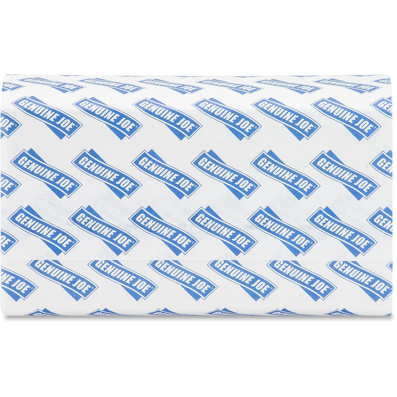 AUCT 24838 - Genuine Joe Multifold Hand Towels, 9.25" x 9.40", 1-Ply, White, 250 Count (Pack of 16) - Image 2