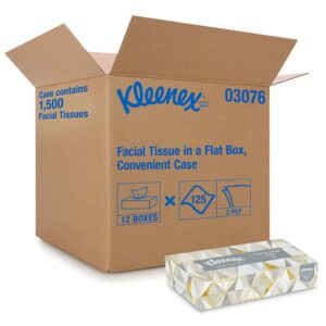 AUCT 24783 - Kleenex Professional 125 ct Facial Tissue