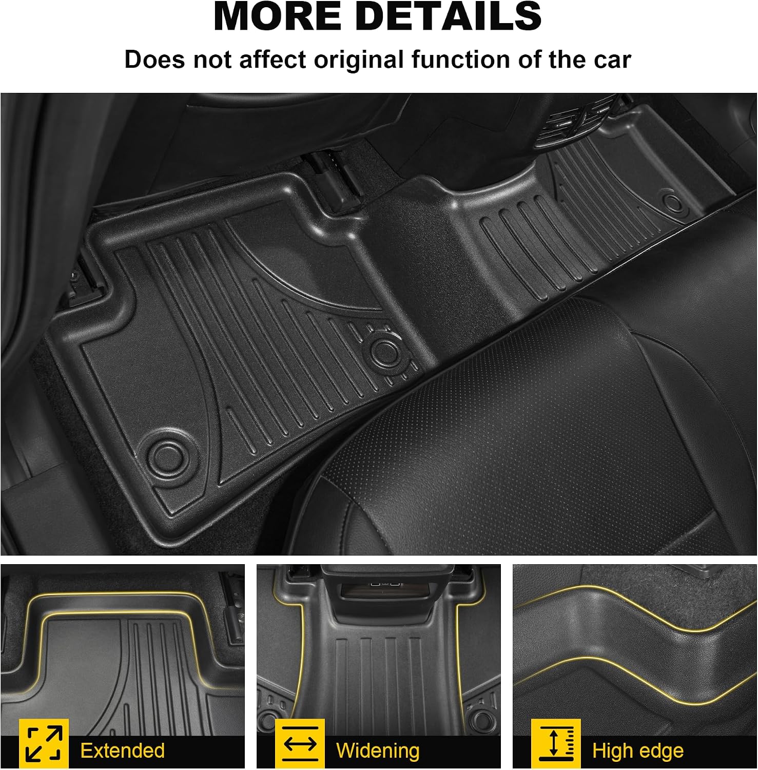 AUCT 22686 - $96 Floor Mats Compatible with 2019-2026 BMW 3 Series (Only Sedan) - Image 4