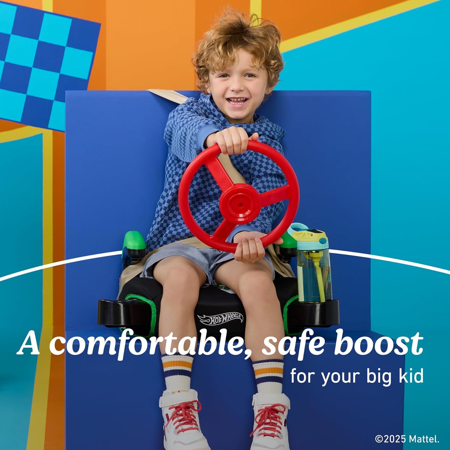 AUCT 24887 - Graco TurboBooster 2.0 Backless Booster Car Seat, Hot Wheels Gamer - Image 4