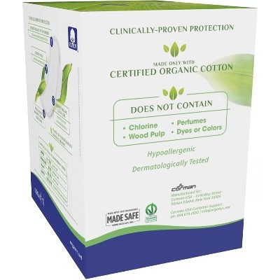 AUCT 24769 - Organyc Cotton Menstrual Pads Heavy Flow, Natural Cotton Feminine Pads for Heavy Menstrual - Image 4