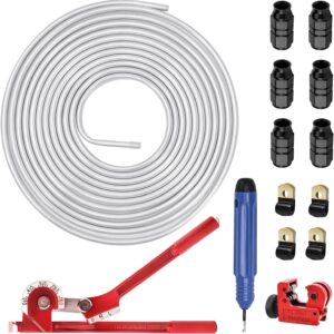 AUCT 24864 - $70 EVIL ENERGY 3/8" OD Aluminum Fuel Line Kit 1060 Grade Aluminum Tubing 25FT