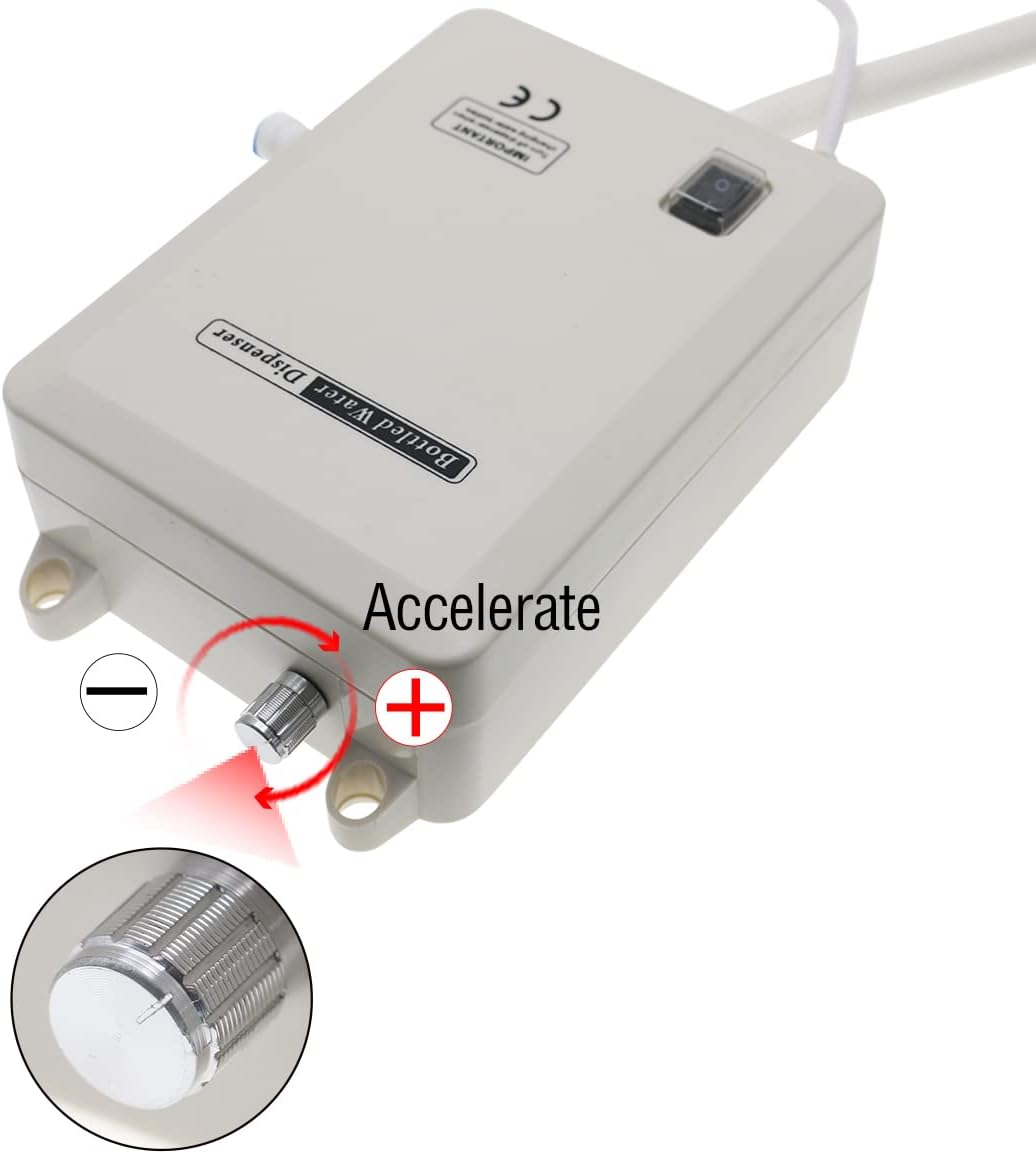 AUCT 23016 - $70 Bottled Adjustable Drinking Water Pump System Single-Tube Power 25W, Bottled Water Dis - Image 3