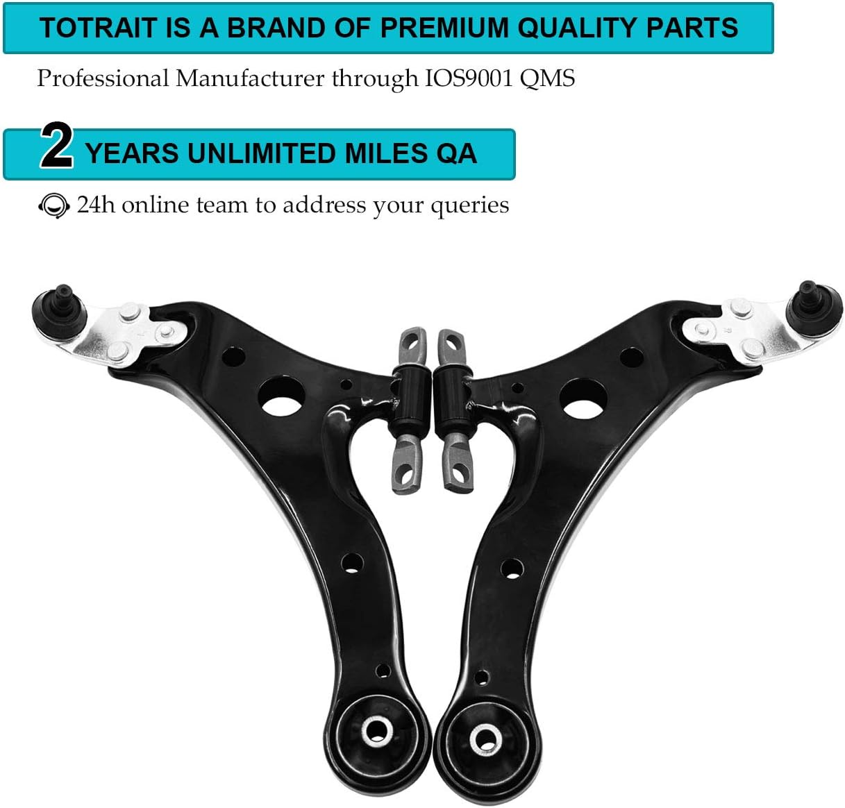AUCT 23106 - $76 Front Lower Control Arm K620333 K620334 Compatible with2002-2011 Lexus ES300 ES330 ES3 - Image 2