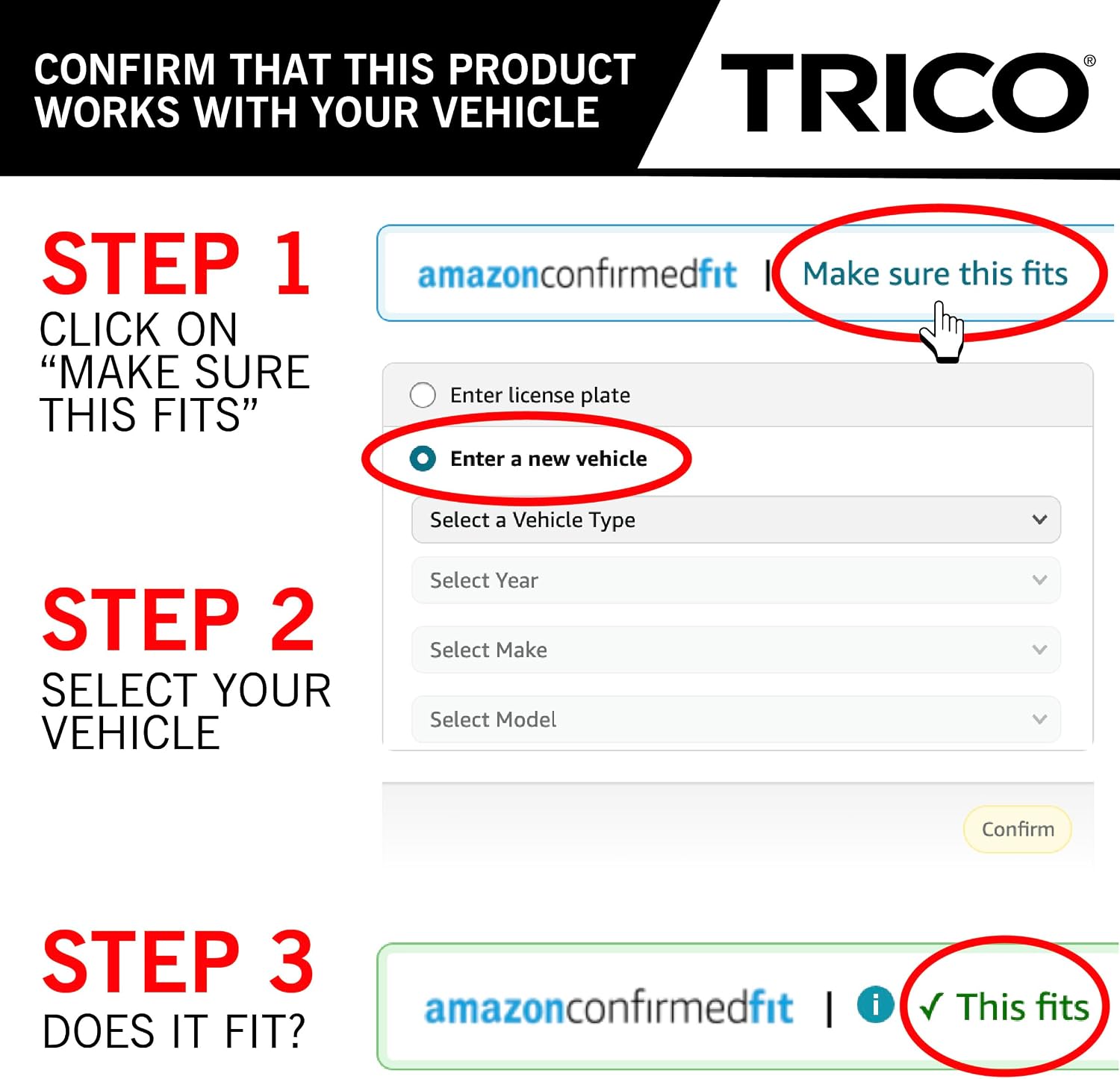 AUCT 22848 - TRICO Diamond 24" + 20" Super Premium Automotive Replacement Windshield Wiper Blades (Set - Image 2