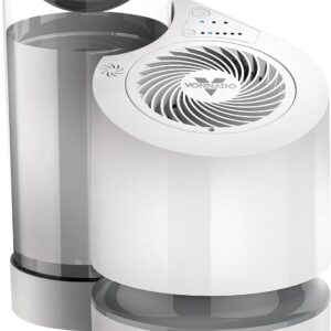 AUCT 23289 - $70 Vornado EV100 Evaporative Whole Room Humidifier with SimpleTank, Easy-Fill, 1 Gallon C