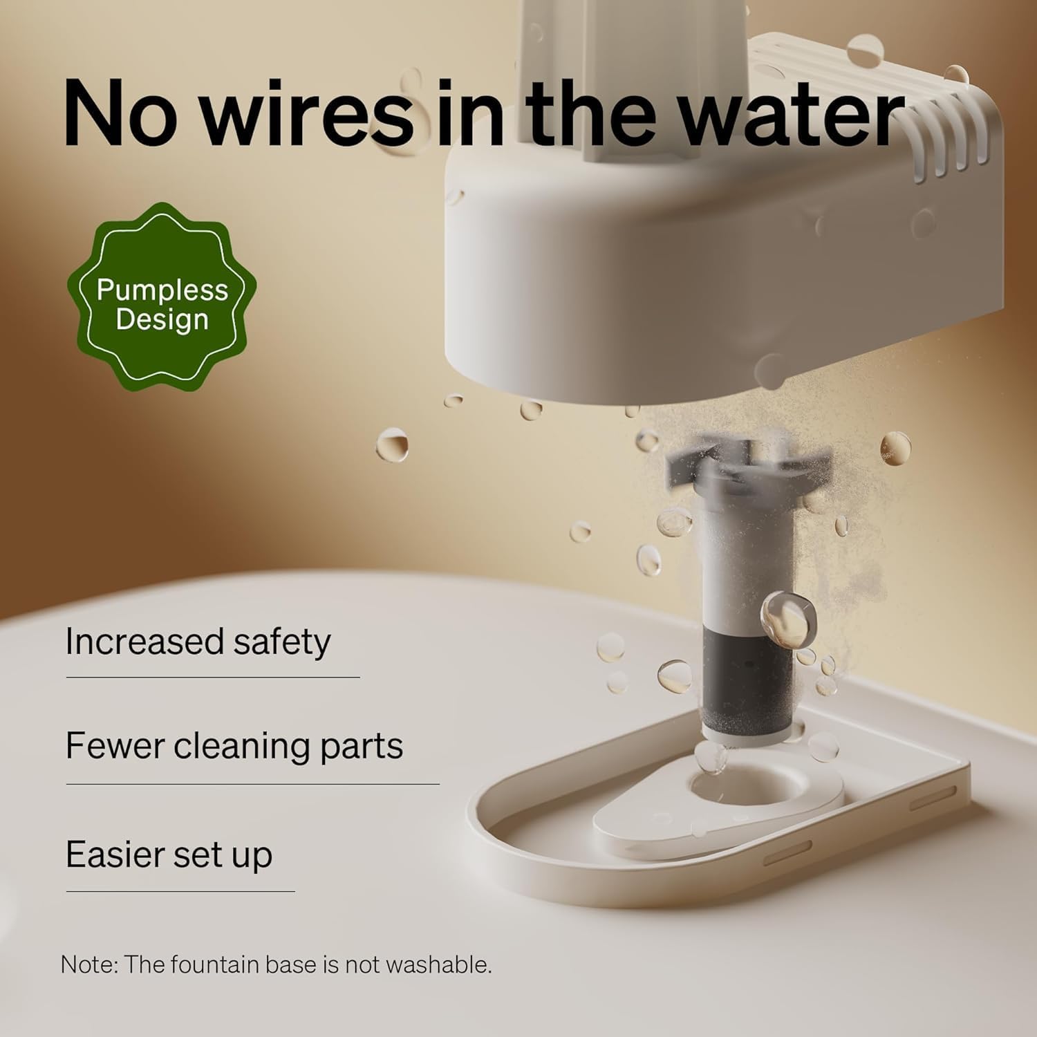 AUCT 23168 - $70 PETLIBRO Cats Water Fountain for Multi Cats, Cat Fountain with RFID Recognition Each P - Image 4