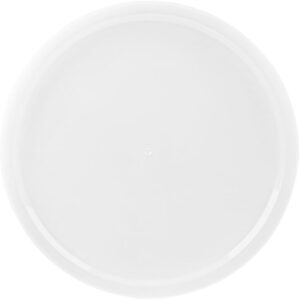 AUCT 24771 - $359 Deli Container Lids - 168 oz, Plastic - Case of 100 - For Deli Containers, Transport