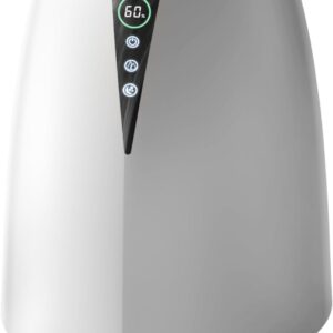 AUCT 24787 - $183 Humidifiers for Bedroom Large Room, 5L No Mist Humidifier for Baby Plants Quiet Top-F