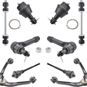 AUCT 24878 - $95 ASTARPRO Suspension Kit 10pc Front Upper Control Arm | Front Lower Ball Joints | Sway