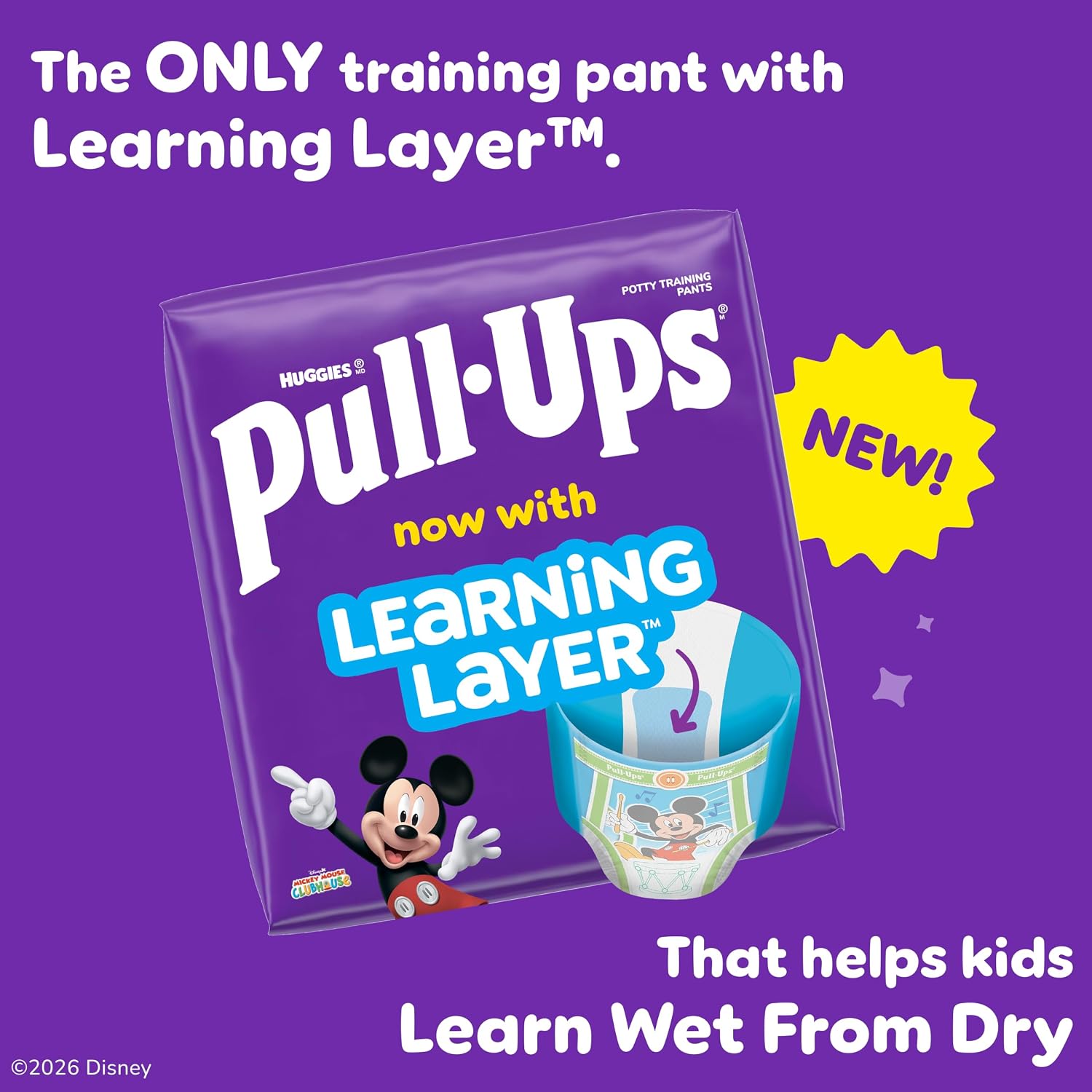 AUCT 23164 - Pull-Ups Boys' Potty Training Pants, Size 6T-7T Training Underwear (55-75 lbs), 72 Count - Image 3