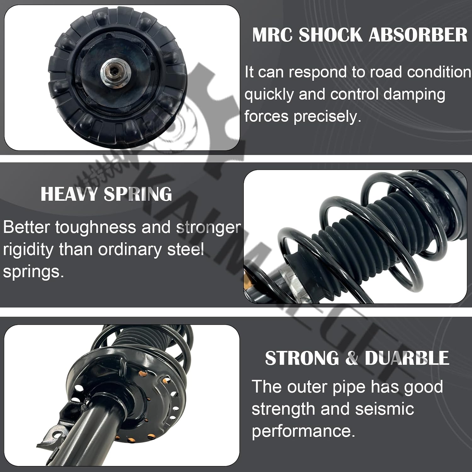 AUCT 23262 - $99 1PC Front Left or Right Shock Strut Assy. for Cadillac XTS 3.6L 2013-2019 - Image 3
