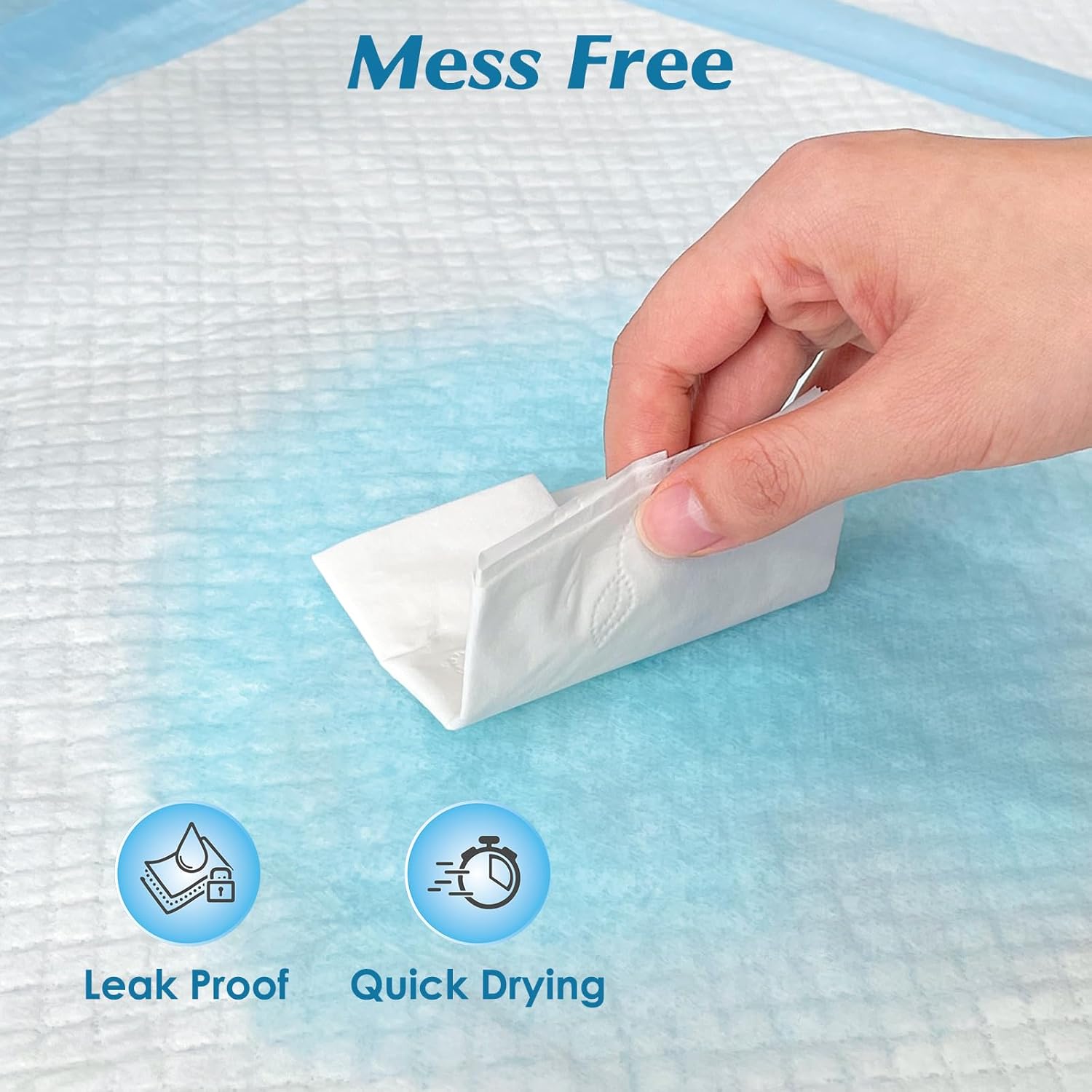 AUCT 23171 - 50 Count 30" x 36" Super Absorbency Disposable Underpads - Image 4