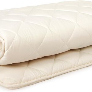 AUCT 23144 - $135 Aircliff Japanese Floor Futon Mattress, Roll Up Tatami Mat, Sleeping Pad, Shikibuton,