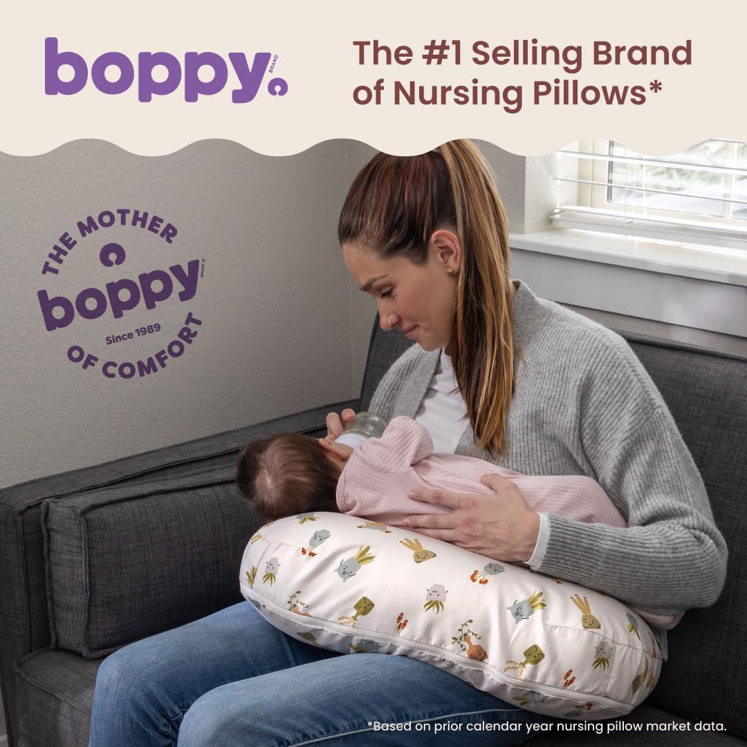 AUCT 24850 - Boppy Nursing Pillow, Safe Ergonomic Breastfeeding & Baby Feeding Support - Image 4