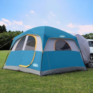 AUCT 22899 - $140 UNP SUV Tents for Camping 6 Person Car Camping Tailgate Tent for Outdoor