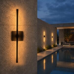 AUCT 24908 - Modern Outdoor Wall Sconce Lights