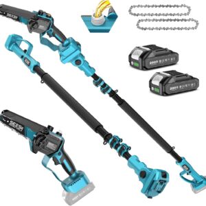 AUCT 23230 - $90 SEESII 2-in-1 Electric Pole Saws for Tree Trimming
