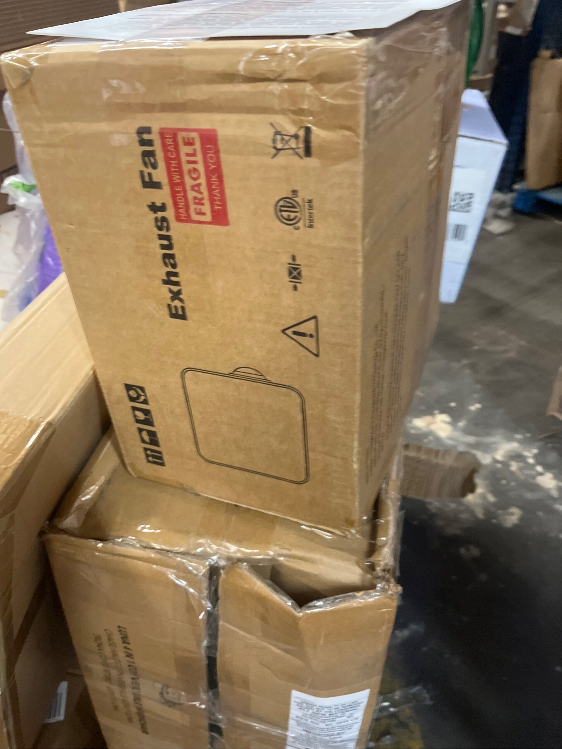 AUCT 24749 - $150 VIVOHOM Bathroom Exhaust Fan with Humidity Sensor, 240 CFM 6-Speed - Image 5