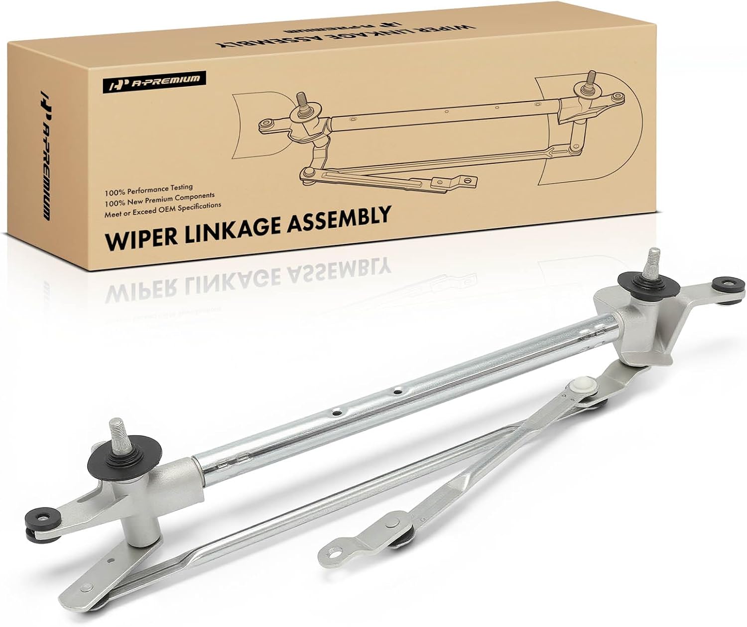 AUCT 24937 - A-Premium Front Windshield Wiper Linkage