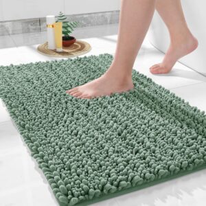AUCT 23111 - Yimobra Large Bathroom Rugs Non Slip Washable 36x24 Inch - Ultra Soft Absorbent Chenille B