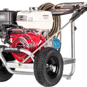AUCT 22866 - $1400 Simpson Aluminum Series 4200 PSI Gas Pressure Washer, 4.0 GPM, Honda GX390