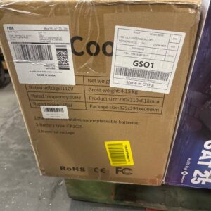 AUCT 24774 - $160 Portable Air Conditioners, Portable AC Unit with Removable 2.6 Gal Water Tank, Swamp