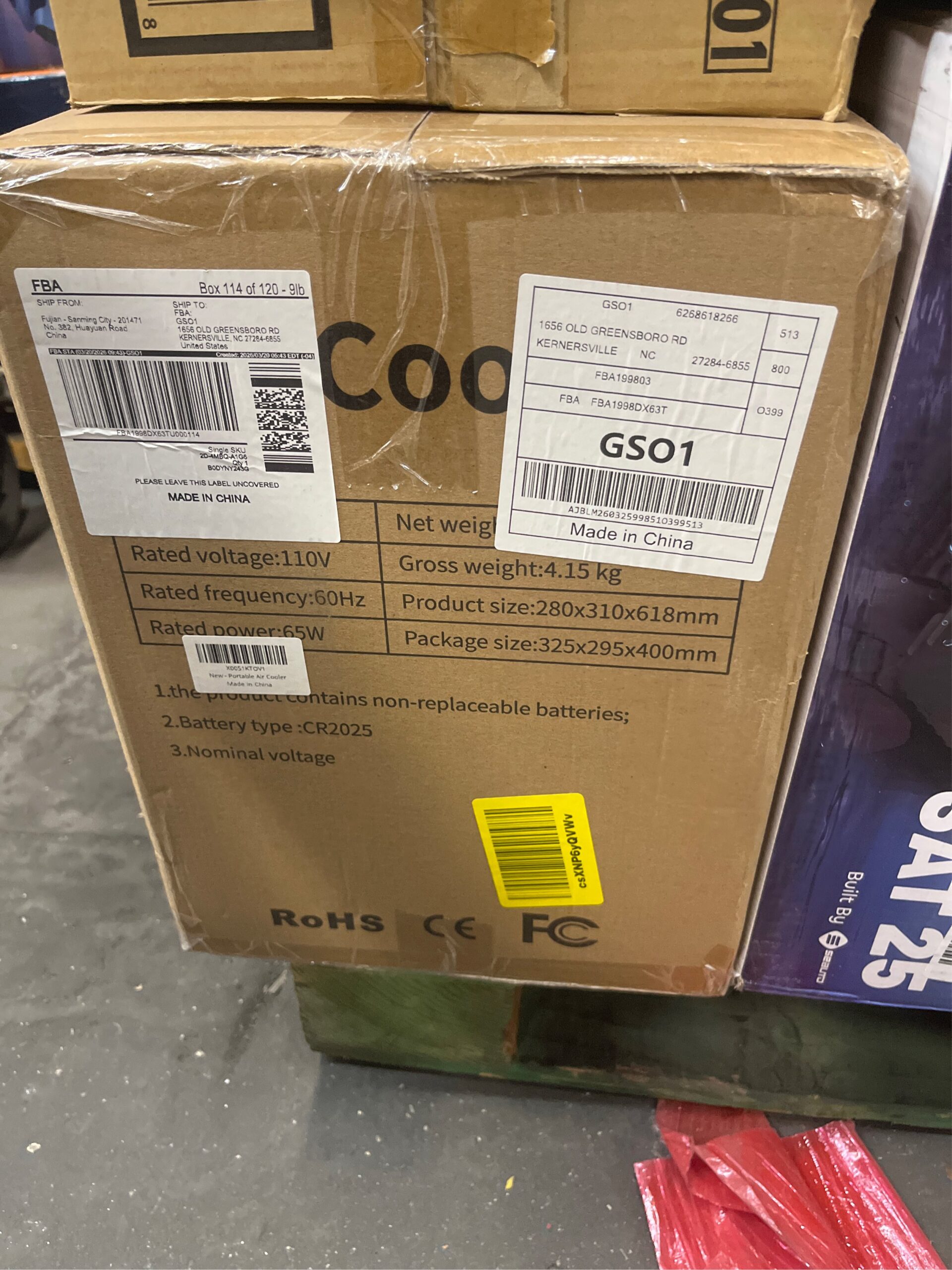 AUCT 24774 - $160 Portable Air Conditioners, Portable AC Unit with Removable 2.6 Gal Water Tank, Swamp