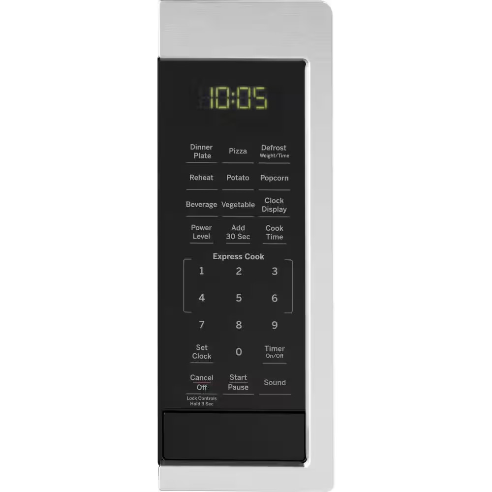 AUCT 24758 - $110 0.9 cu. ft. 900-Watt Countertop Microwave in Stainless Steel - Image 4
