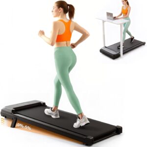 AUCT 22922 - $100 Walking Pad Treadmill with Incline, Under Desk Treadmill for Home/Office with 250 lbs