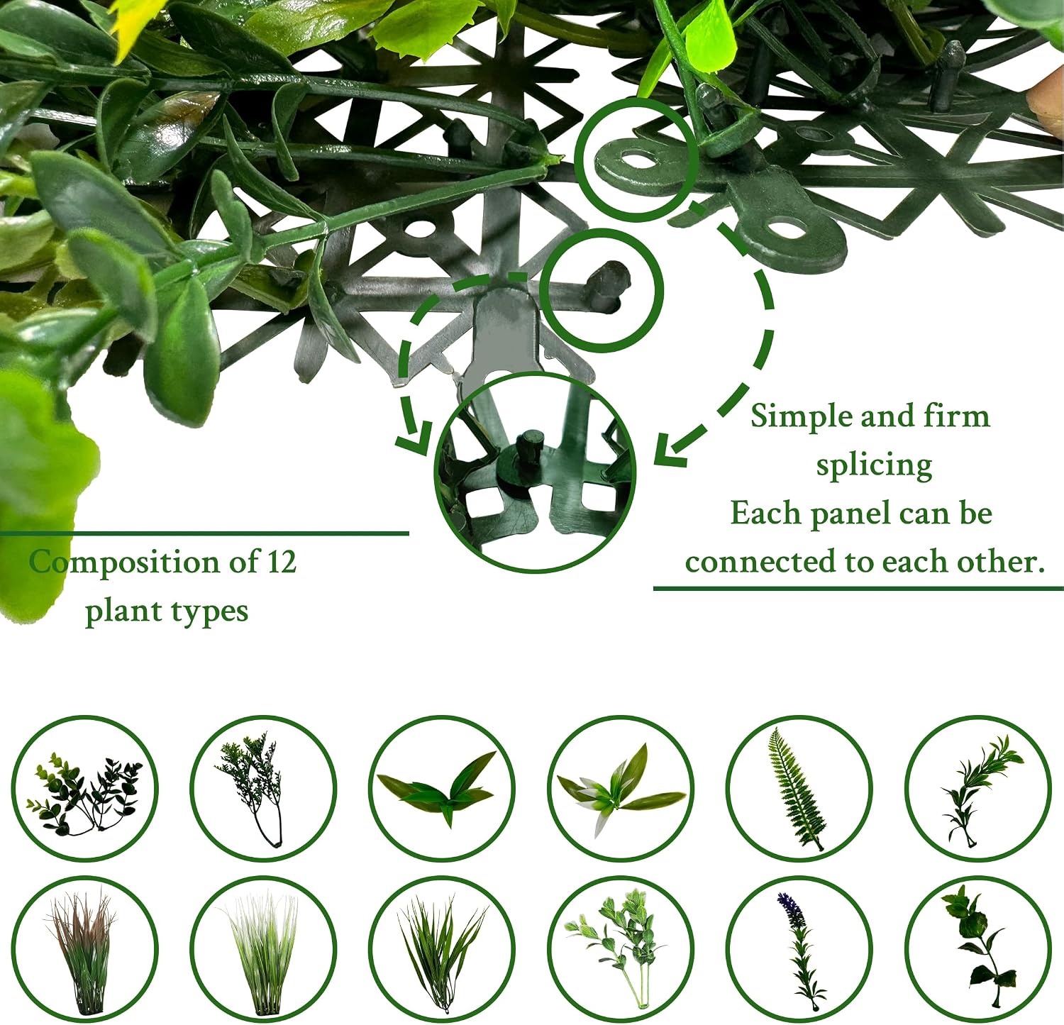 AUCT 24755 - $107 Artificial Boxwood Topiary Hedges Panel: 40' x 120' in(33.5 sqft) - Image 3